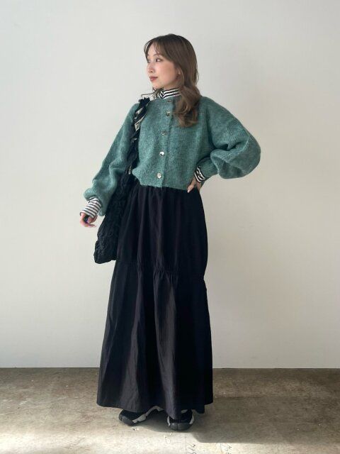 カーディガンコーデ4