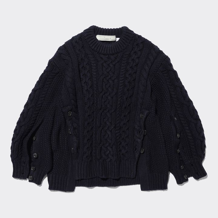 ケーブルセーター ¥4,990