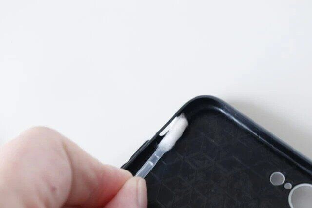 ダイソーのorunenの充填綿棒の使用例