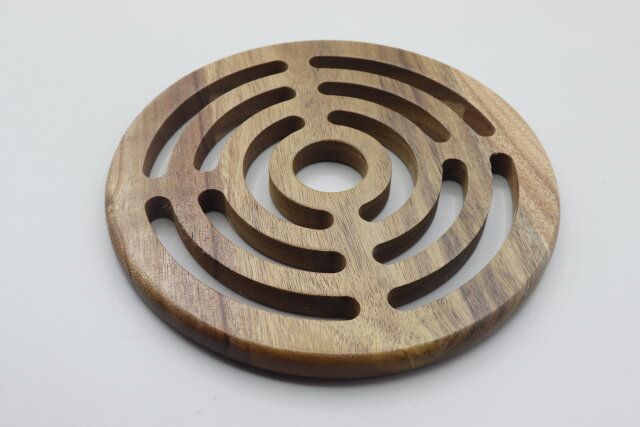 スタンダードプロダクツの木製鍋敷き ラウンド2