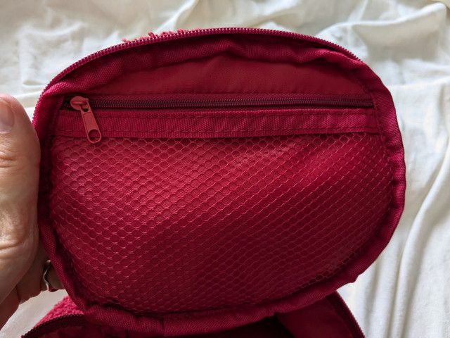 リトルミイもこもこポーチメッシュポケット