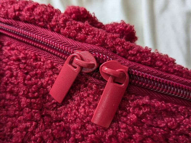 リトルミイもこもこポーチダブルファスナー