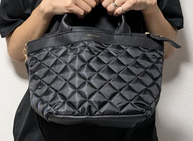 バック持った状態