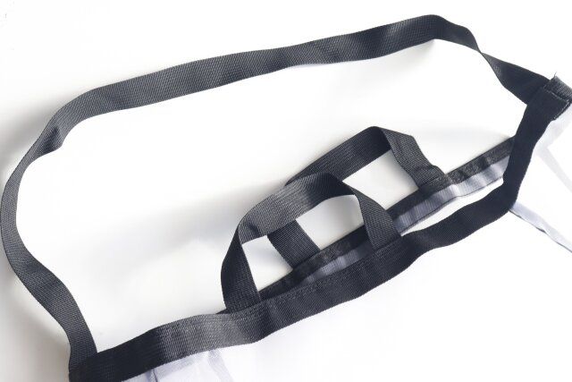 ダイソー 2WAYメッシュトートバッグ 持ち手