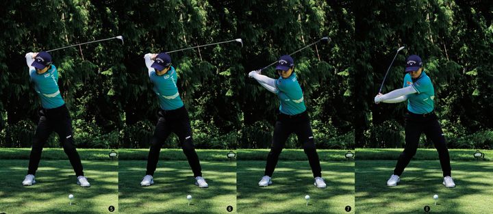 「体が先で、クラブは最後」笹生優花の“一流スイング”を解説