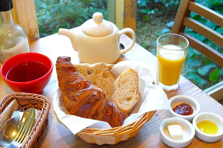 朝一番に訪れたい♪緑に囲まれたベーカリーレストラン「ル・パン・コティディアン芝公園店」
