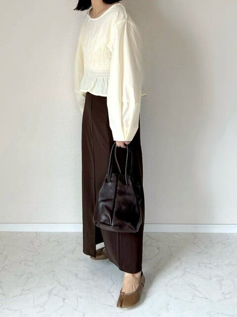 ブラウンコーデ3