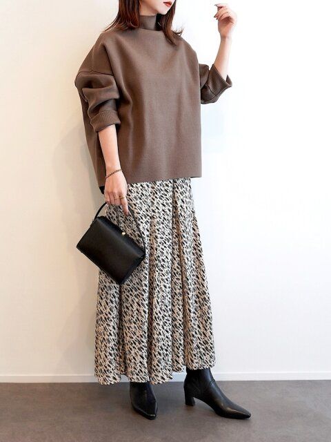 ブラウンコーデ4