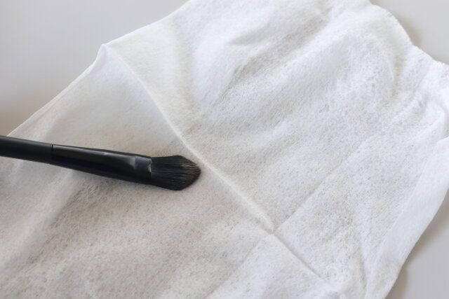 セリアの時短＆．クリーナーシートクリーナーシート メイクブラシ用 30枚