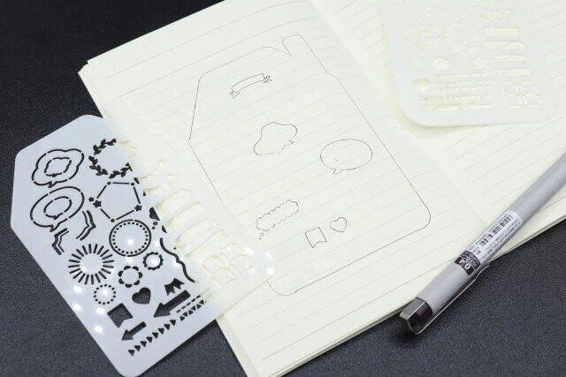 セリアの便利なデザインテンプレート スケジュール