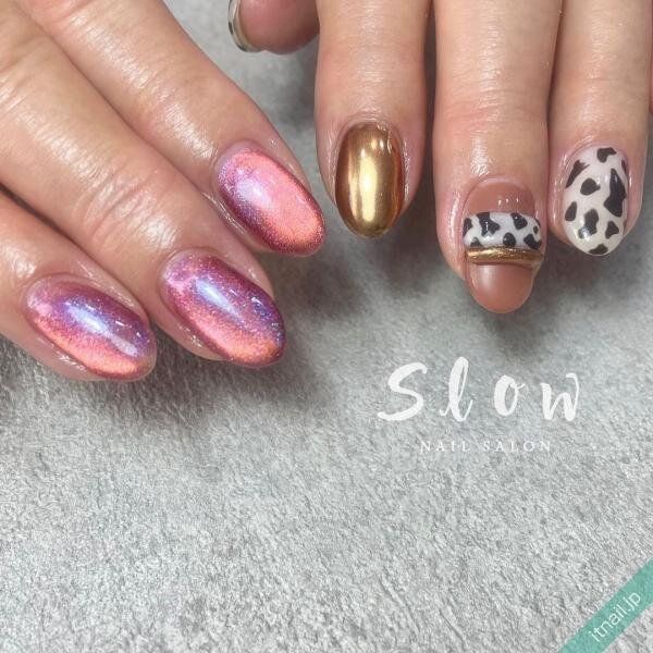 Slowが投稿したネイルデザイン [photoid:I0129445] via Itnail Design (741076)