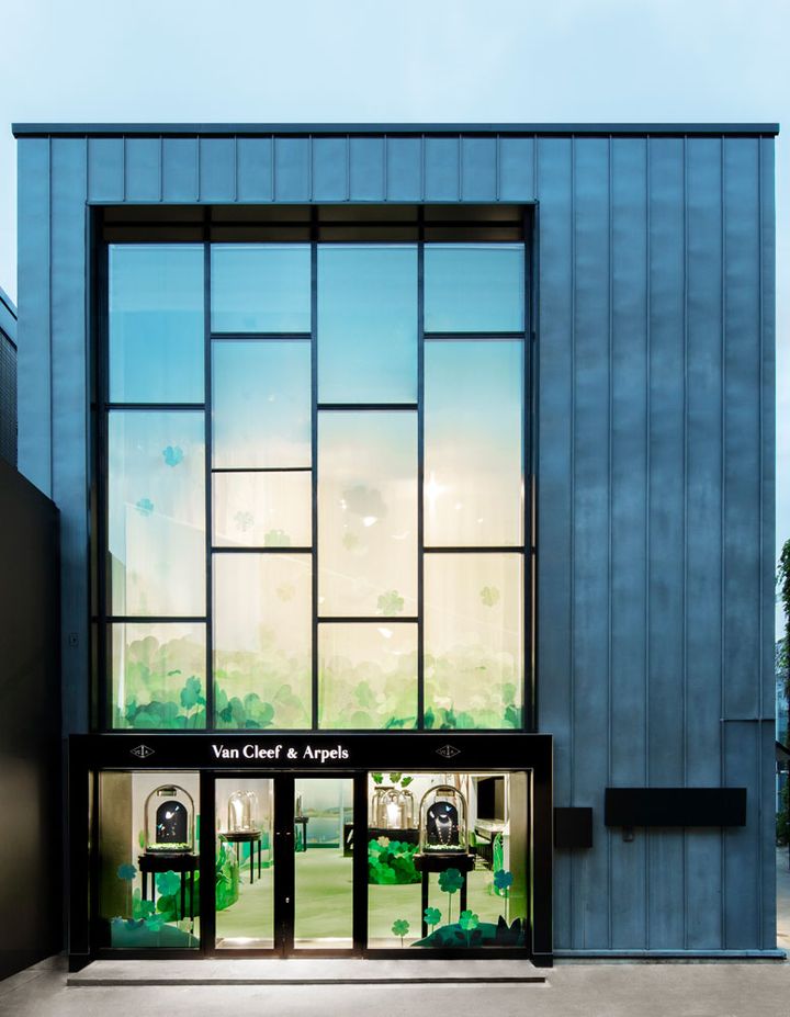 ヴァン クリーフ＆アーペル 表参道ガーデンブティック 外観