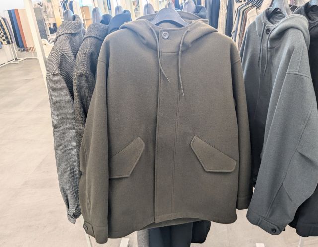 コージーメルトンパーカ