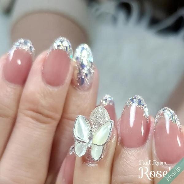 Rose’が投稿したネイルデザイン [photoid:I0125522] via Itnail Design (741087)