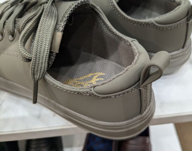 Dファイングリップレインのかかと側