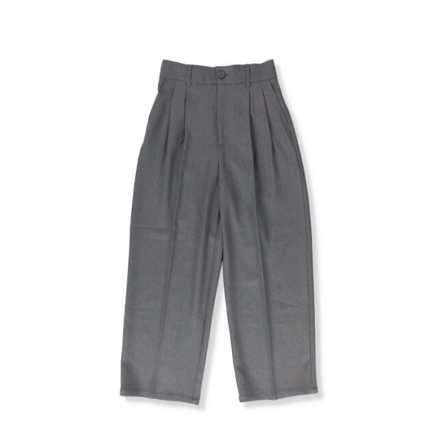 しまむらのヘリンボーンタックパンツ