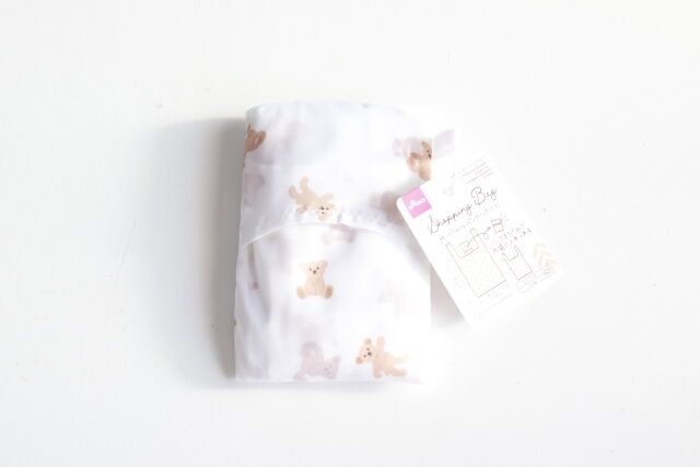 ダイソー 折りたたみショッピングバッグ（クマ） 商品タグ