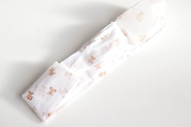 ダイソー 折りたたみショッピングバッグ（クマ） 収納