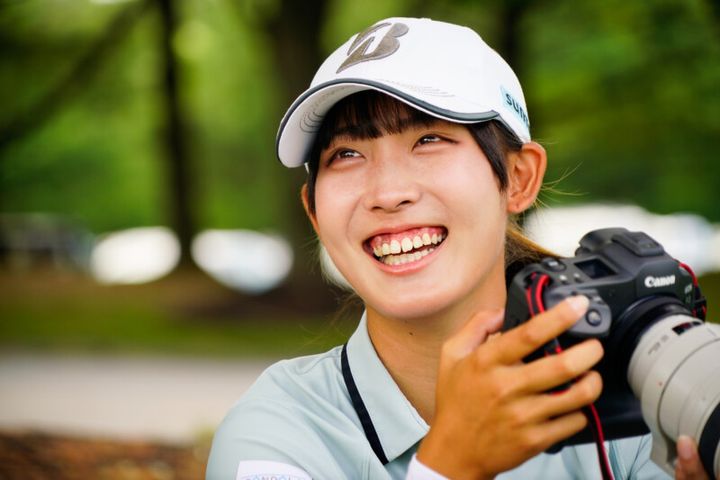「大変で難しい」けど…この笑顔！馬場咲希に米女子ツアーの今を聞いた
