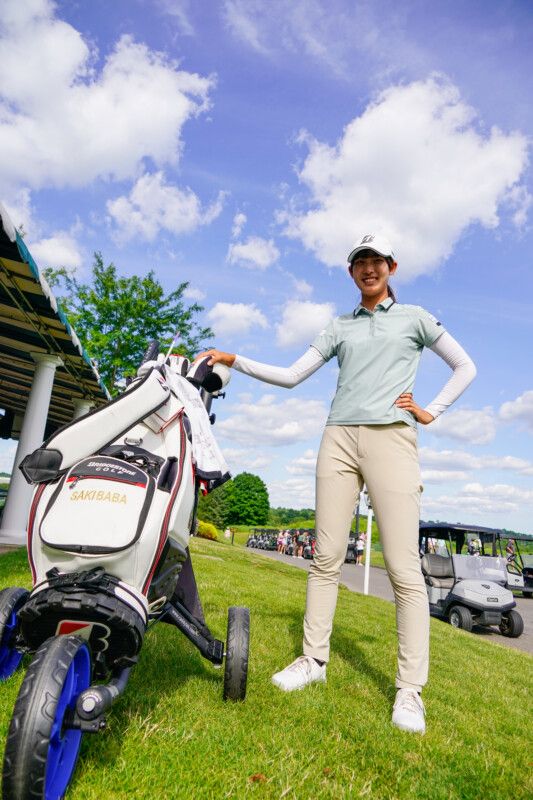 「大変で難しい」けど…この笑顔！馬場咲希に米女子ツアーの今を聞いた