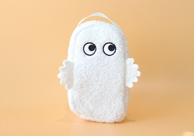 宝島社ムーミンのムック付録のニョロニョロポーチ3