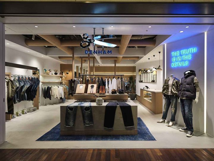 画像: 「デンハム 六本木ヒルズ」 のエントランス。 出典：デンハム