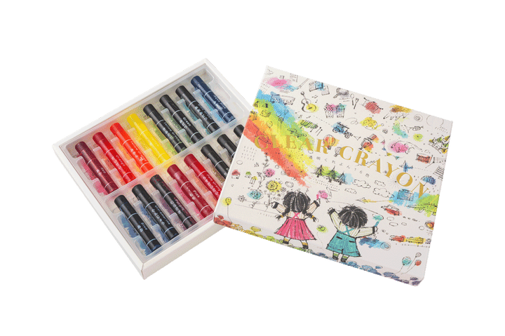 〈コクヨ〉の透明クレヨン
