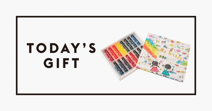 〈コクヨ〉の透明クレヨン