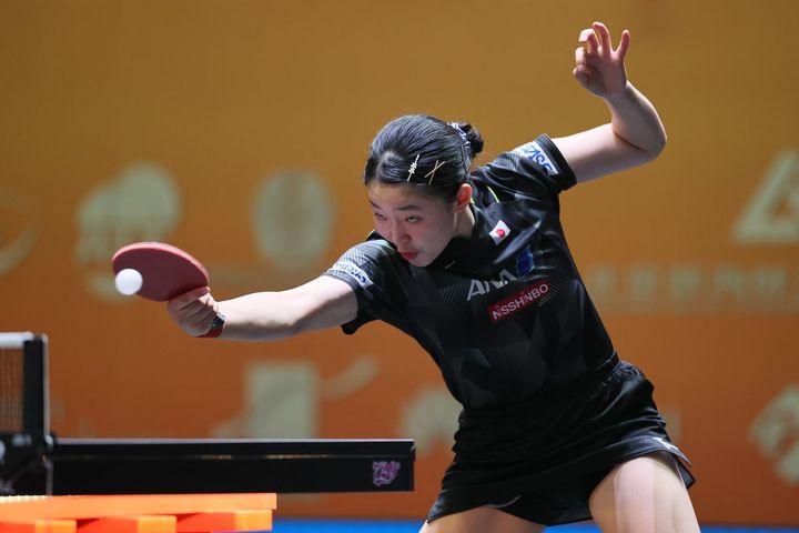 張本美和（C）ロイター