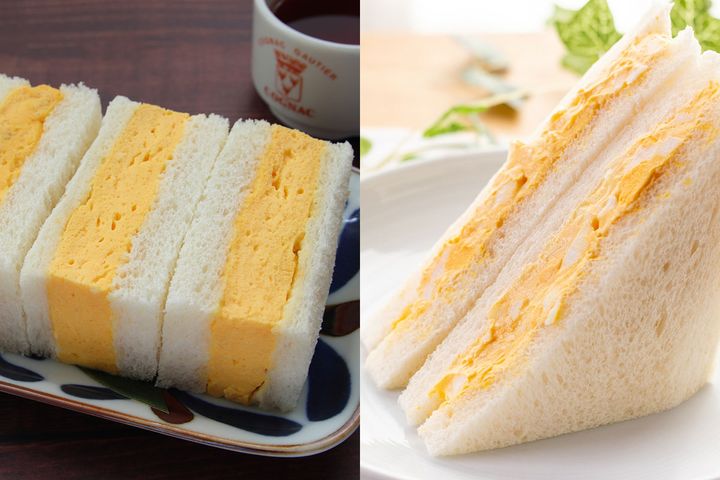 たまごサラダのサンドは関東風、では関西は？