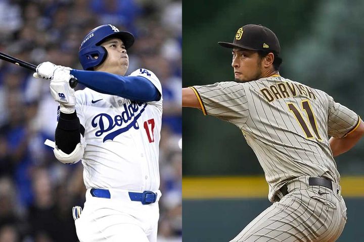 大谷翔平、ダルビッシュ有（C）Getty Images