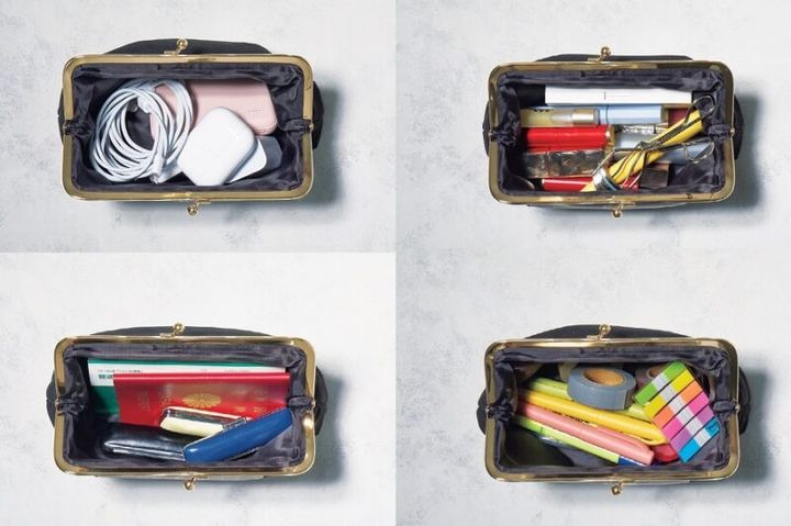 雑誌付録 ロベルタ ディ カメリーノのがま口ポーチ GLOW11月号