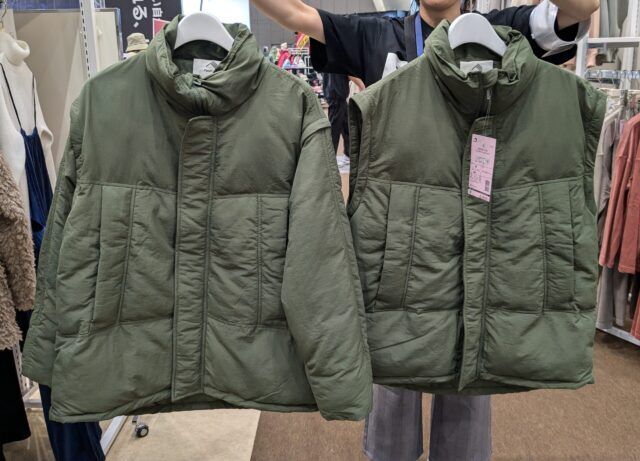 デタッチャブルミリタリージャケット