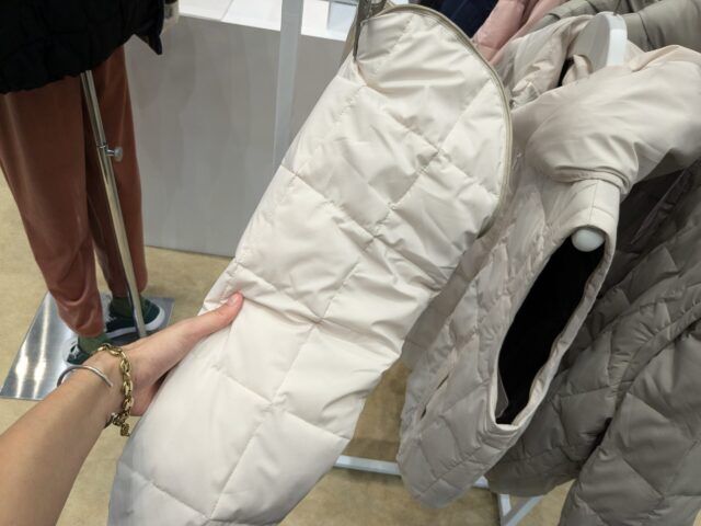 デタッチャブルパフィーブルゾン