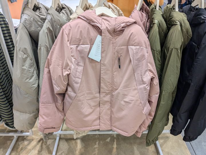 防風撥水ストレッチウォームアウター