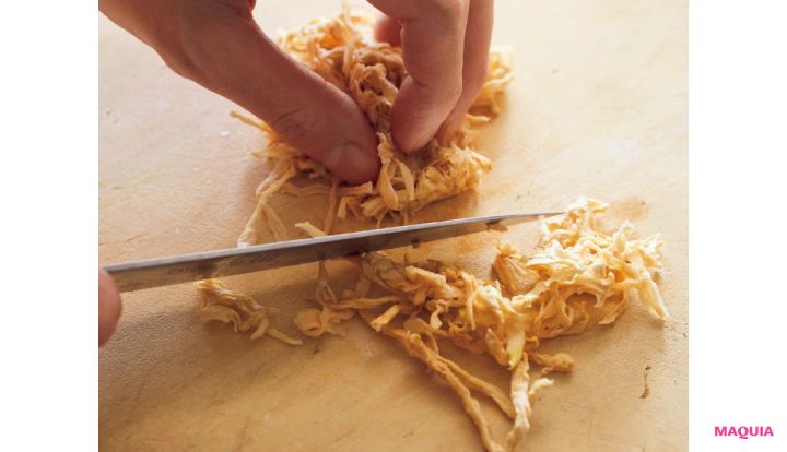 長谷川あかりさんの整う乾物レシピ。ダイエットにも◎「切り干し大根とウインナーのマスタードスープ」_4