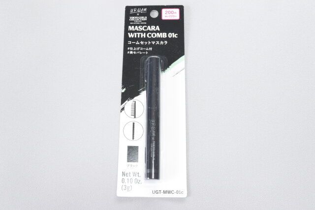 ダイソー コームセットマスカラ パッケージ