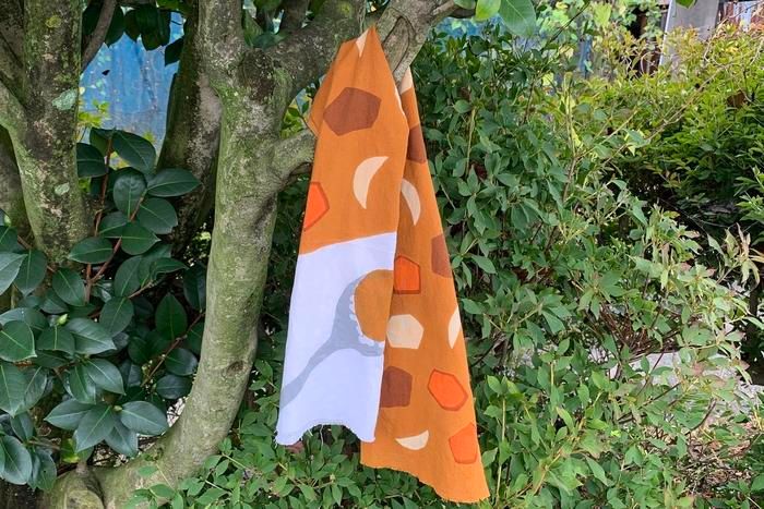 カレーライス手ぬぐい