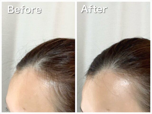 スリコ ヘアスタイリングブラシ and us 使用 ビフォーアフター