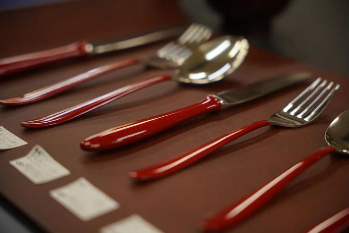 コーティングされたカトラリー