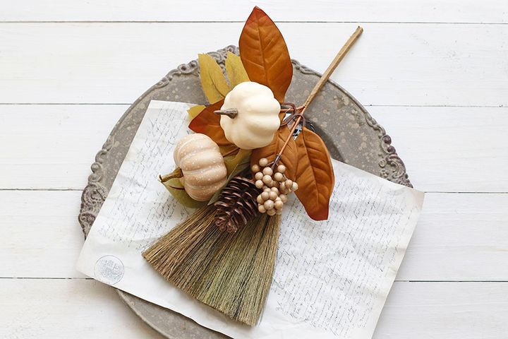 ハロウィンのスワッグ