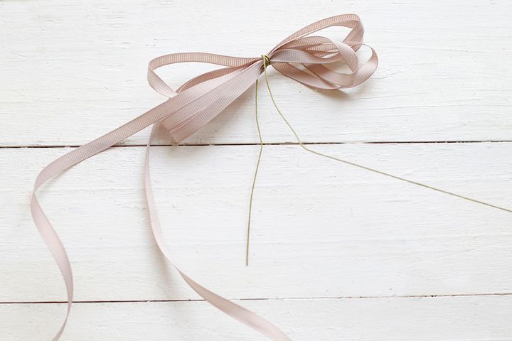 ハロウィンの横長スワッグ