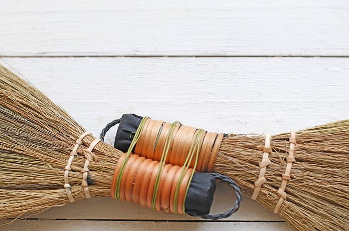 ハロウィンの横長スワッグ