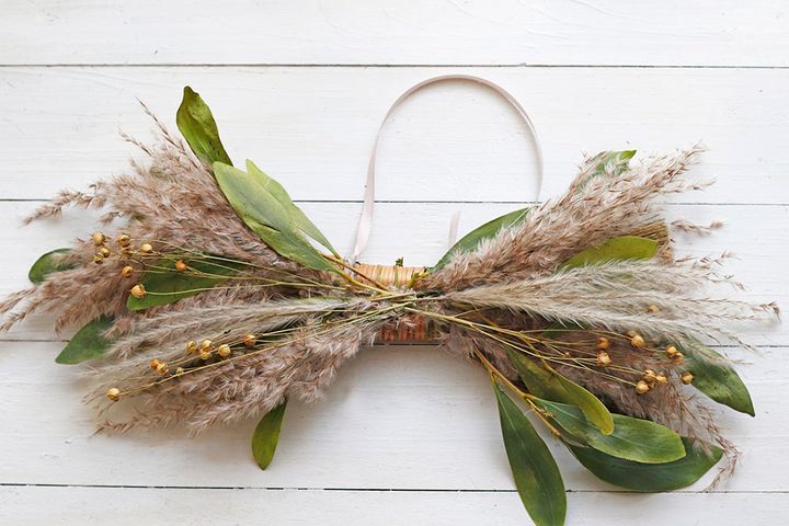 ハロウィンの横長スワッグ