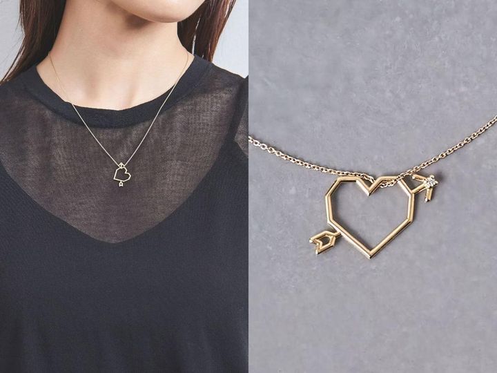 画像: 「【別注】＜ALIITA＞HRT/ARROW ネックレス」￥74,800※2024年11月上旬発売予定 出典：ユナイテッドアローズ