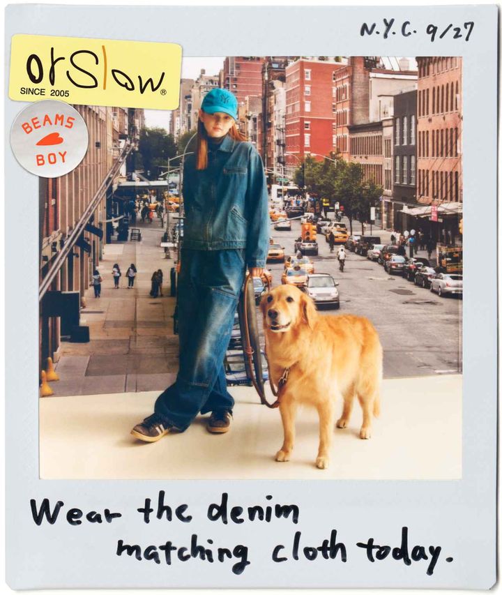 画像: 「ジップドジャケットユーズド」￥41,800、「ダブルニーユーズド」￥31,900 出典：ビームス ボーイ