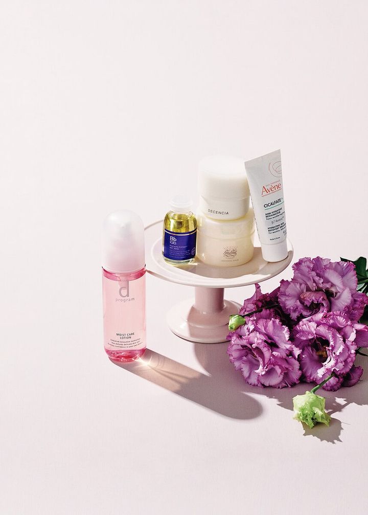 化粧水、美容液、クリーム、マルチバーム