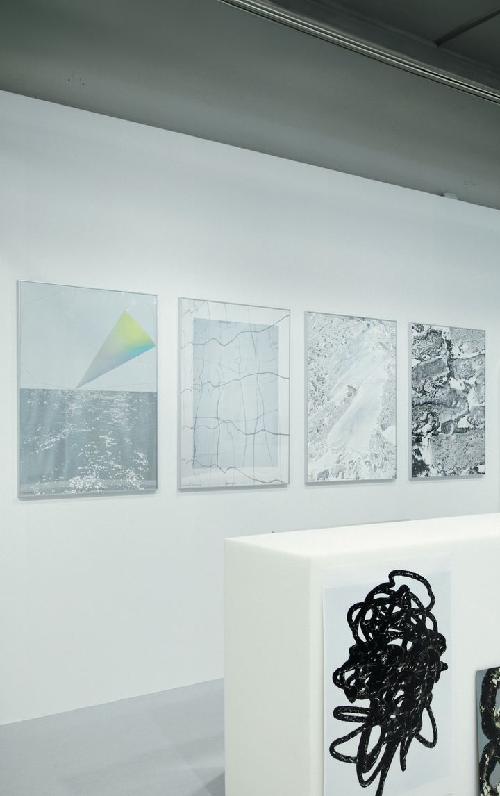 『上西祐理 Now Printing』展示風景