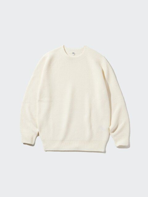 ユニクロの3Dクルーネックセーター