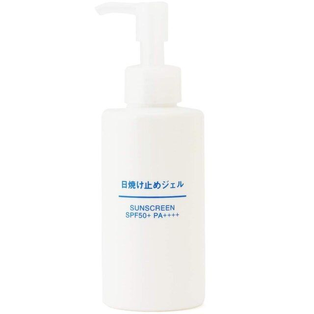 無印良品の日焼け止めジェル SPF50＋